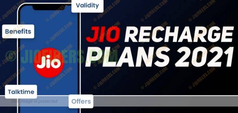 Jio Recharge Plans and Offers 2021: Jio Prepaid Recharge