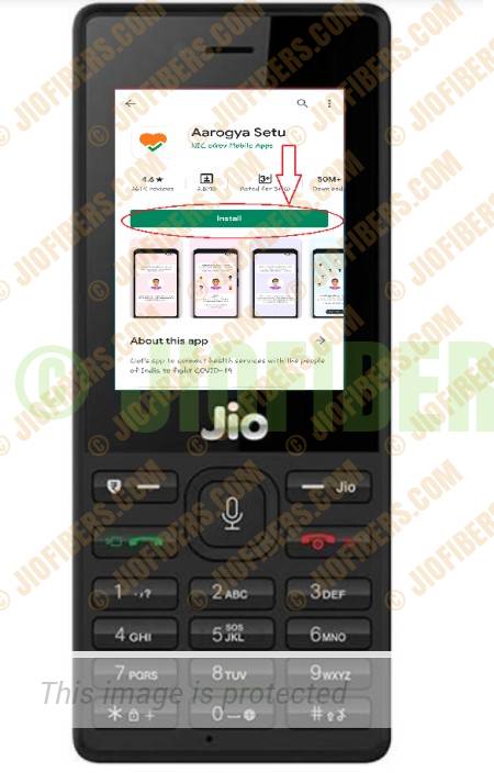 How to Install Aarogya Setu App in Jio Phone